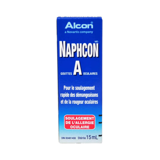 Alcon Naphcon-A Allergy Relief Eye Drops, 15 mL