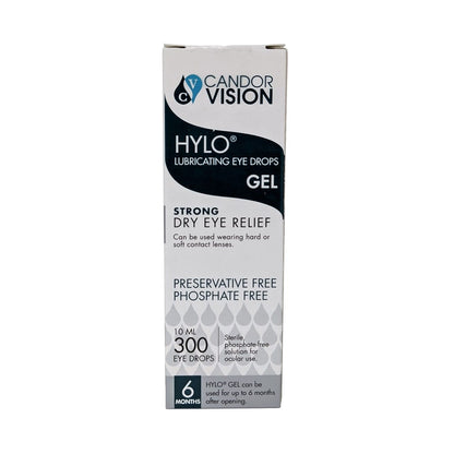 HYLO GEL Lubricating Eye Drops, 10 mL