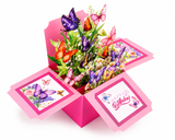 3D Pop-Up Birthday Explosion Box Card – Butterfly Garden Collection
