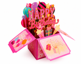 3D Pop-Up Birthday Explosion Box Card – Butterfly Garden Collection