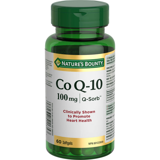 Nature's Bounty Co Q-10 100 mg Softgels, 90 Count