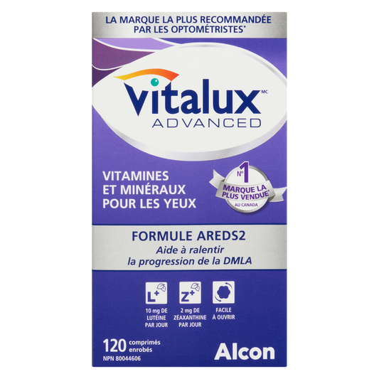 Vitalux Advanced Eye Vitamin & Mineral, 120 Coated Caplets