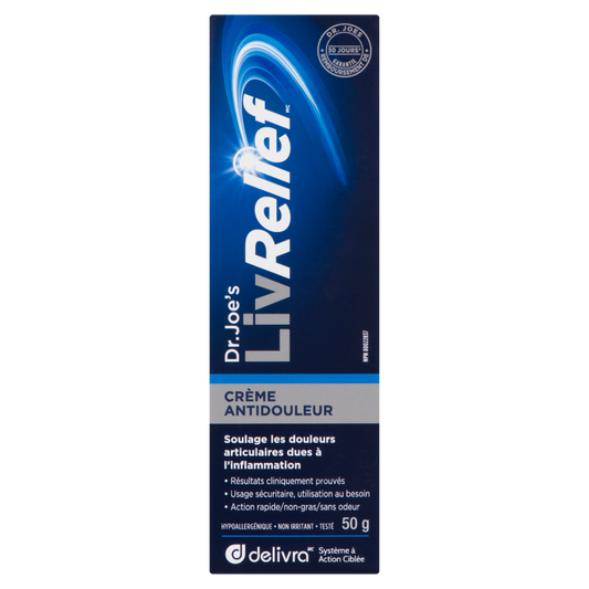 LivRelief Original Pain Relief Cream 50 g