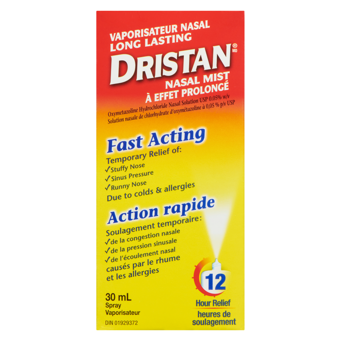 Dristan Long Lasting Nasal Mist Spray 0.05% 30 mL
