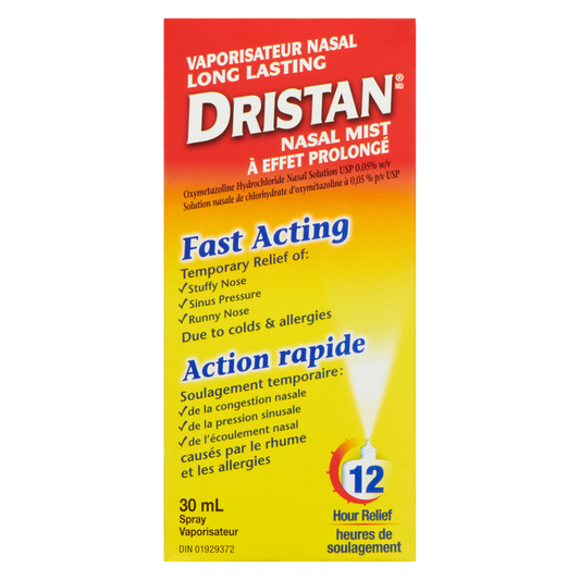 Dristan Long Lasting Nasal Mist Spray 0.05% 30 mL