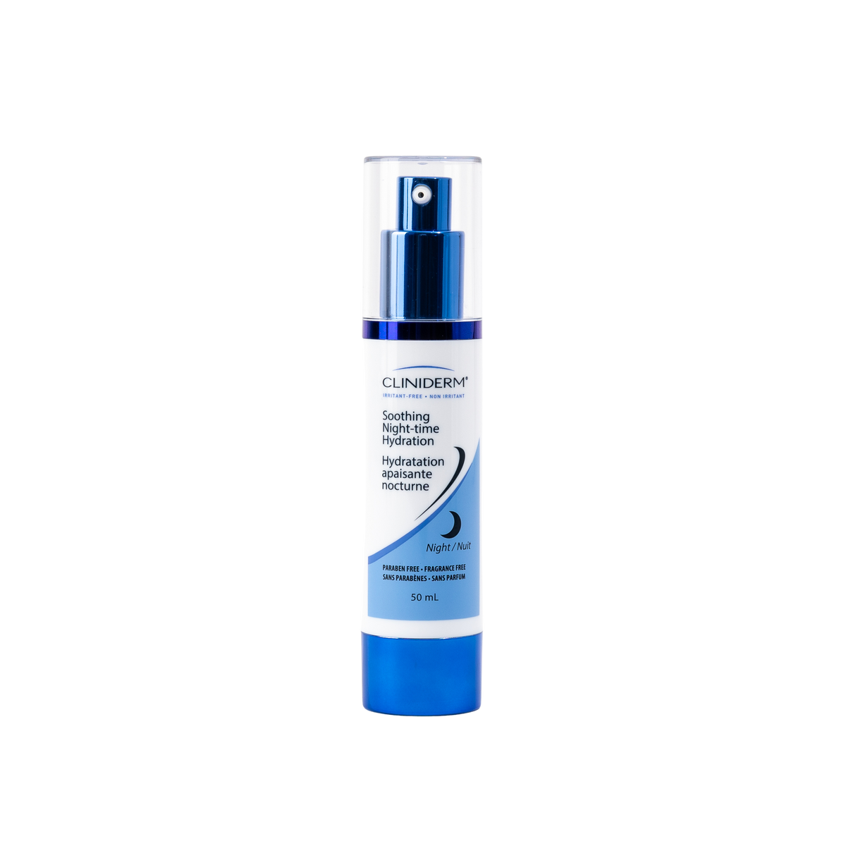 Cliniderm Soothing Night-Time Hydration Night Cream, 50 mL
