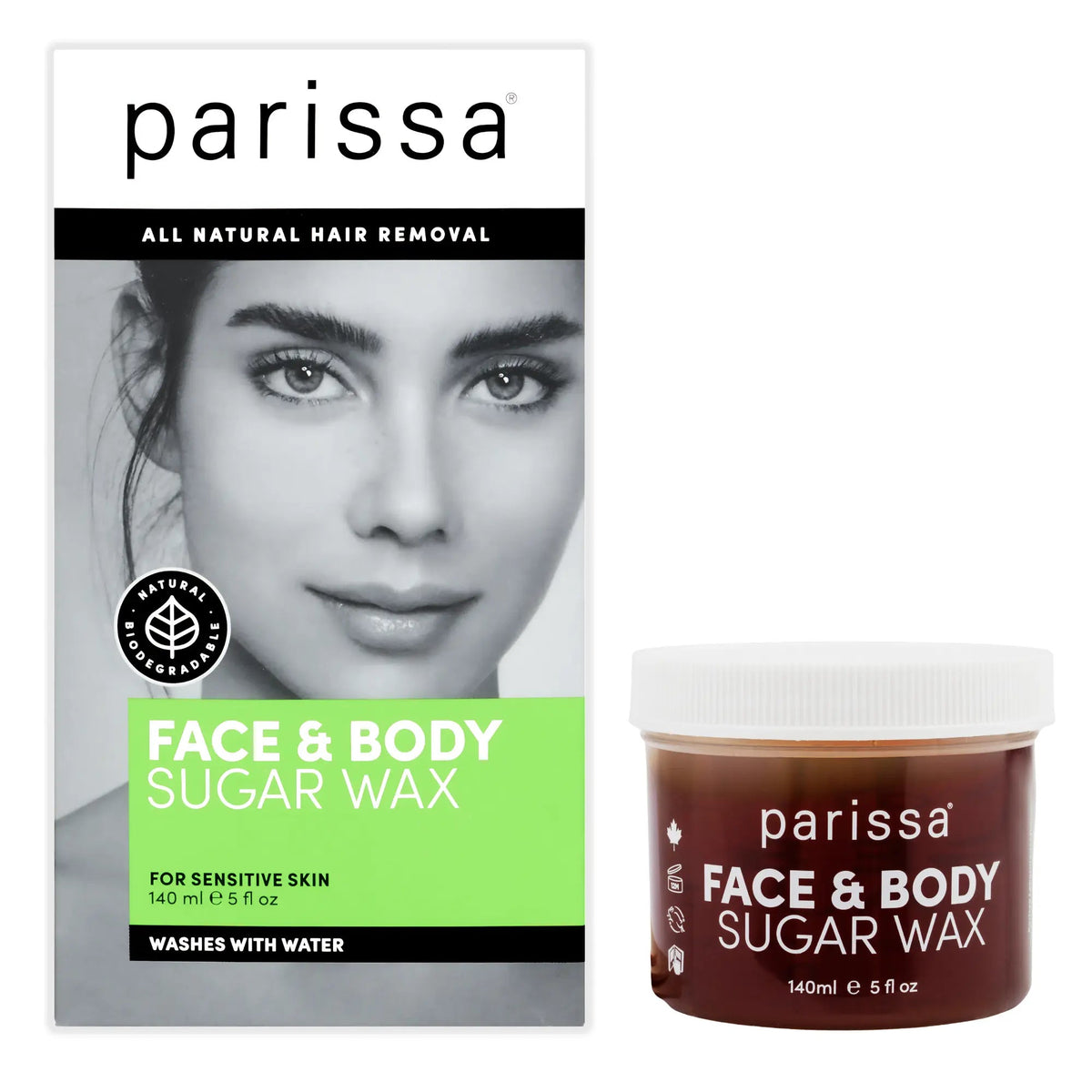 Parissa Face & Body Sugar Wax 140 mL