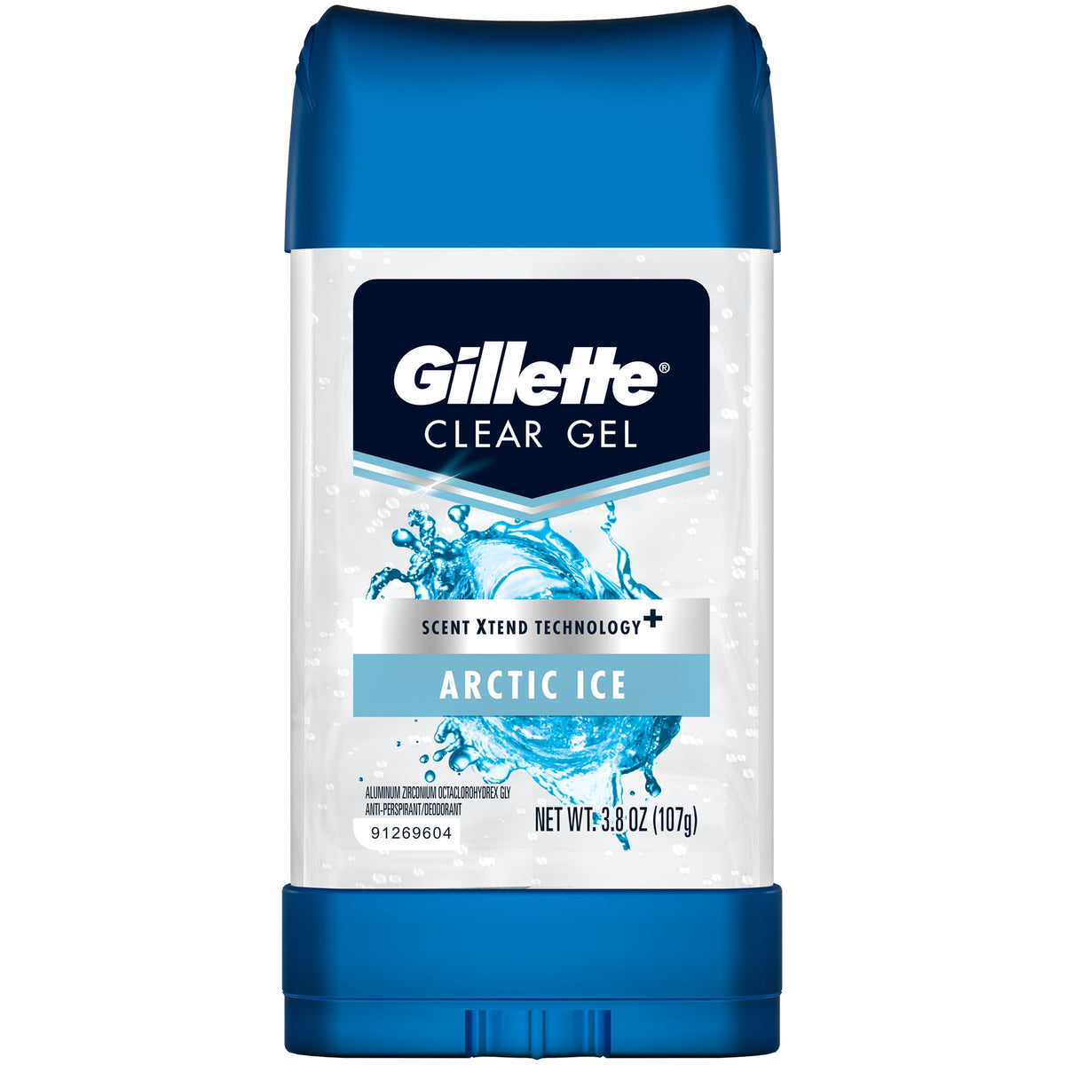 Gillette Clear Gel Antiperspirant & Deodorant, Arctic Ice, 108 g