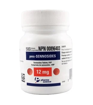 pms-Sennosides 12 mg – 500 Tablets