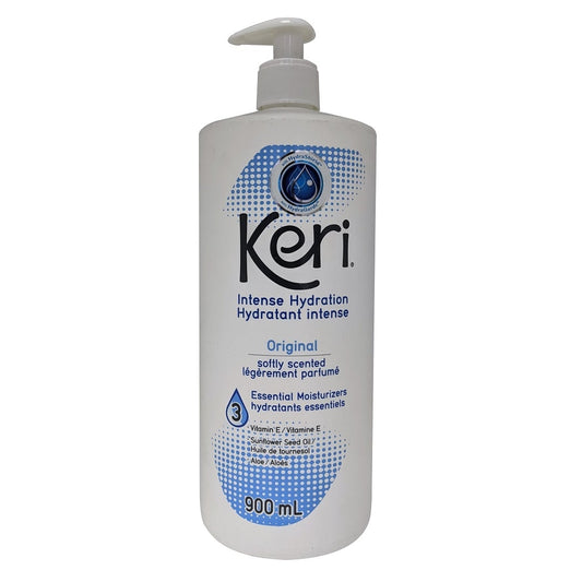 Keri Original Intense Hydration Lotion, Softly Scented, 900 mL