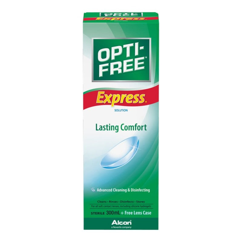 OPTI-FREE Express Multi-Purpose Contact Lens Solution, 300 mL