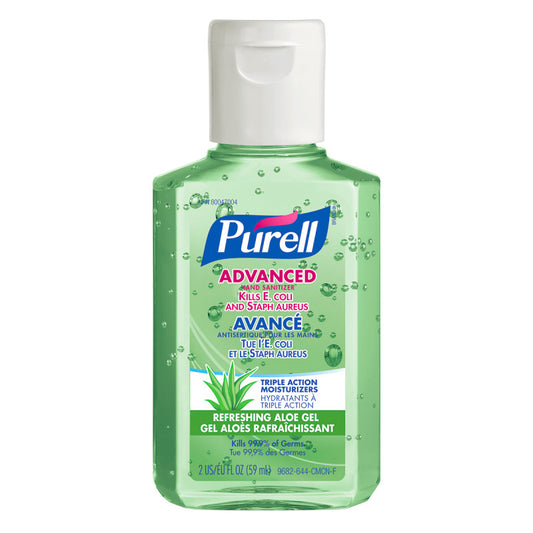 PURELL Advanced Hand Sanitizer Refreshing Aloe Gel, 59 mL