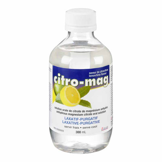 Citro-Mag Lemon-Lime Laxative-Purgative Oral Solution 300 mL
