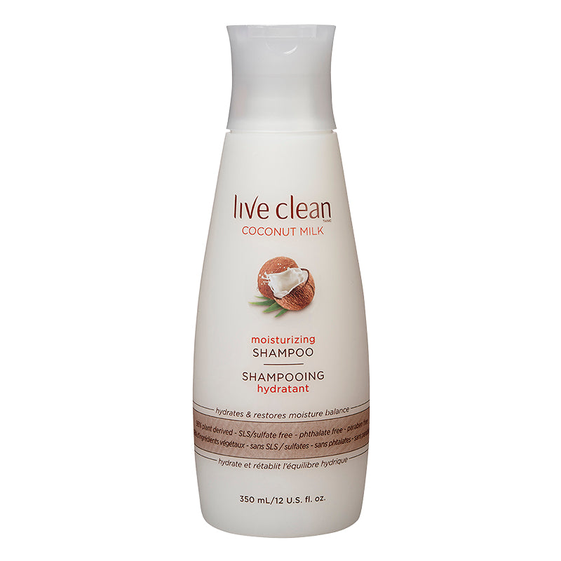 Live Clean Coconut Milk Moisturizing Shampoo 350 mL