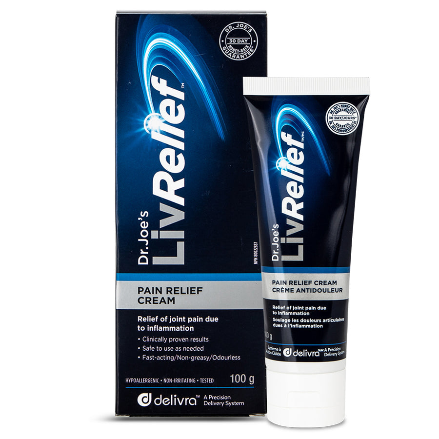 LivRelief Original Pain Relief Cream, 100 g