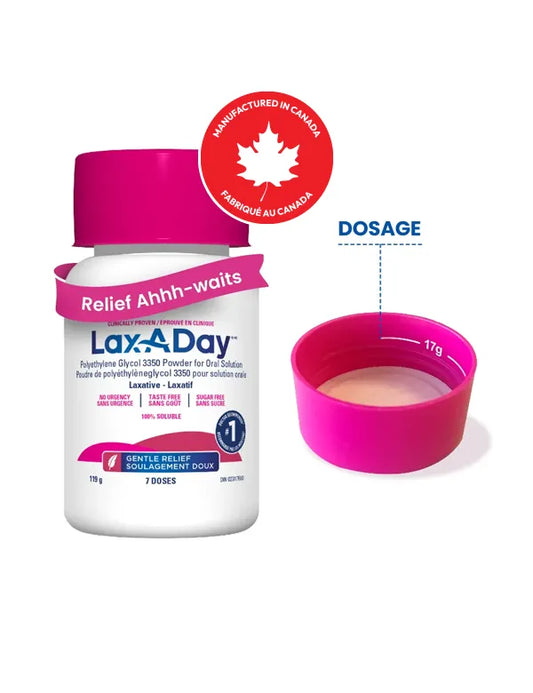 Lax-A-Day PEG 3350 Powder, 119 g