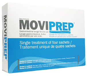 MOVIPREP BOWEL PREP SOLUTION 3350 121G