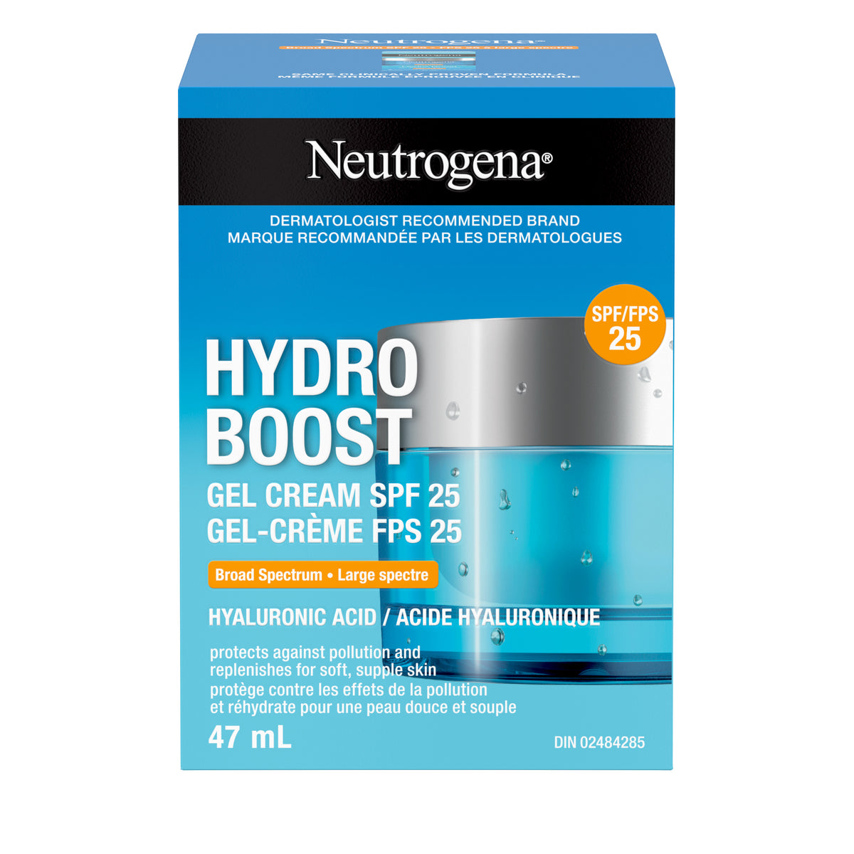 Neutrogena Hydro Boost Gel Cream SPF 25, 47 mL