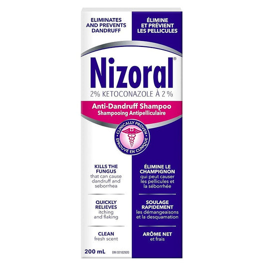 Nizoral 2% Ketoconazole Anti-Dandruff Shampoo, 200 mL