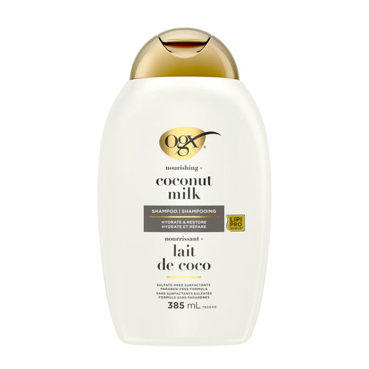 OGX Nourishing+ Coconut Milk Shampoo, 385 mL