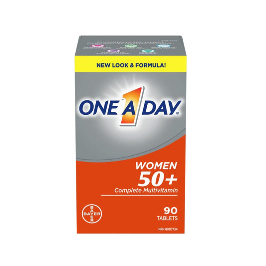 One A Day Complete Multivitamin for Women 50+ Tablets, 90 Count