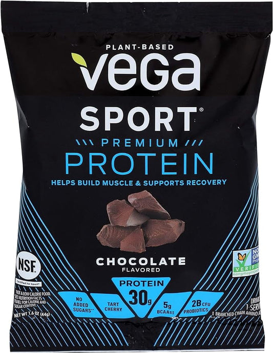 Vega Sport Protein Chocolate, 12 x 44 g