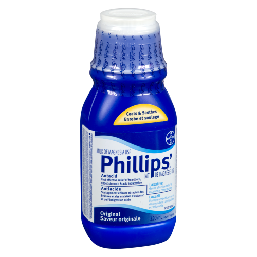 Phillips' Milk of Magnesia Original Antacid/Laxative Liquid 350 mL