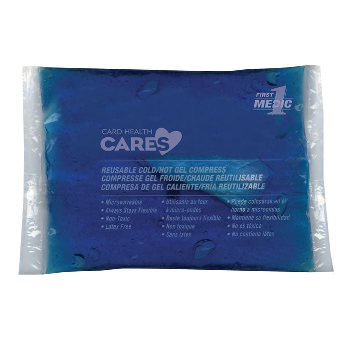 Rapid Aid Rapid Relief Reusable Hot & Cold Gel Compress, 4 x 6 in