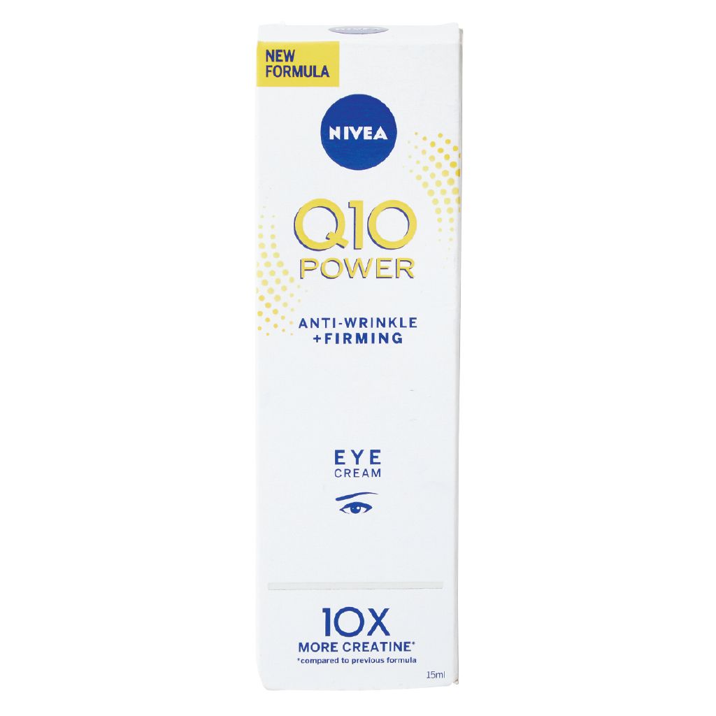 NIVEA Q10 Power Anti-Wrinkle + Firming Eye Cream, 15 mL