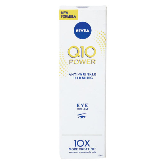 NIVEA Q10 Power Anti-Wrinkle + Firming Eye Cream, 15 mL