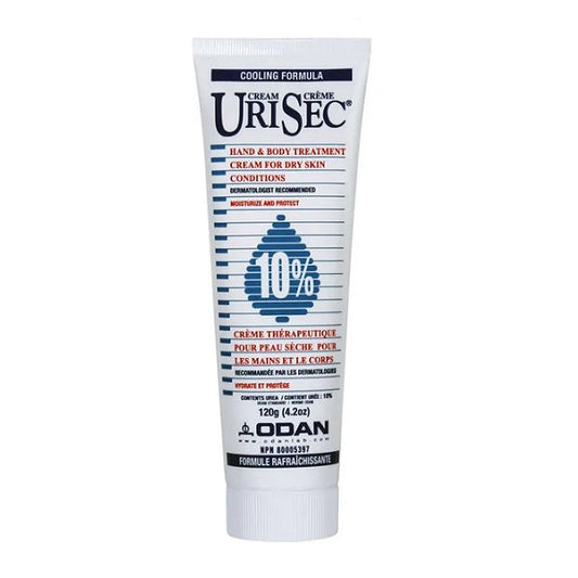 Urisec 10% Urea Treatment Cream for Dry Skin, 120 g