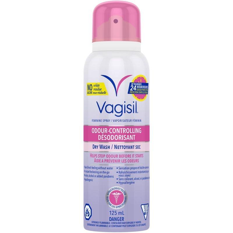 Vagisil Odour Controlling Freshening Spray, 125 mL