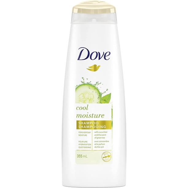 Dove Cucumber & Moisture Shampoo for Dull & Dry Hair, 355 mL