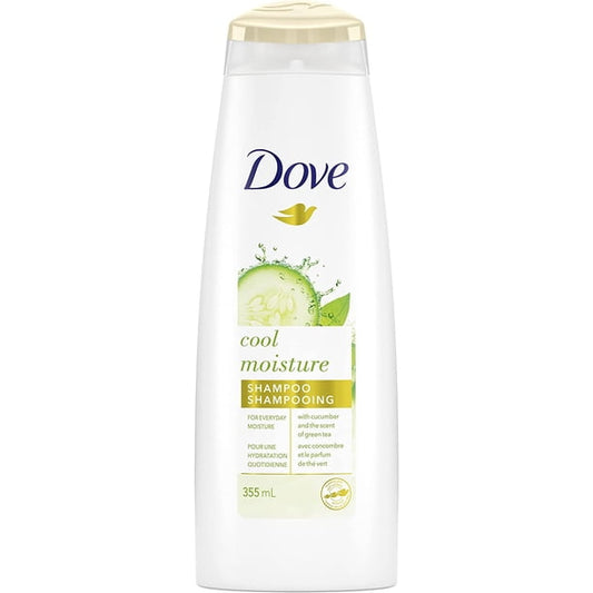 Dove Cucumber & Moisture Shampoo for Dull & Dry Hair, 355 mL