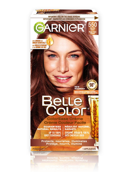 BELLE COLOR #550 DARK RED AUBURN