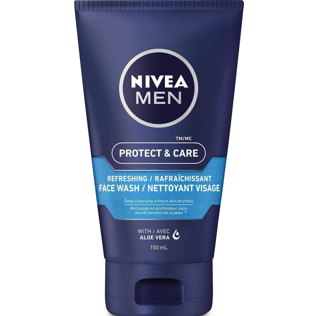 NIVEA MEN Protect & Care Refreshing Face Wash, 150 mL