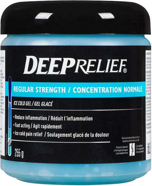 Deep Relief Ice Cold Pain Relief Gel, 255 g