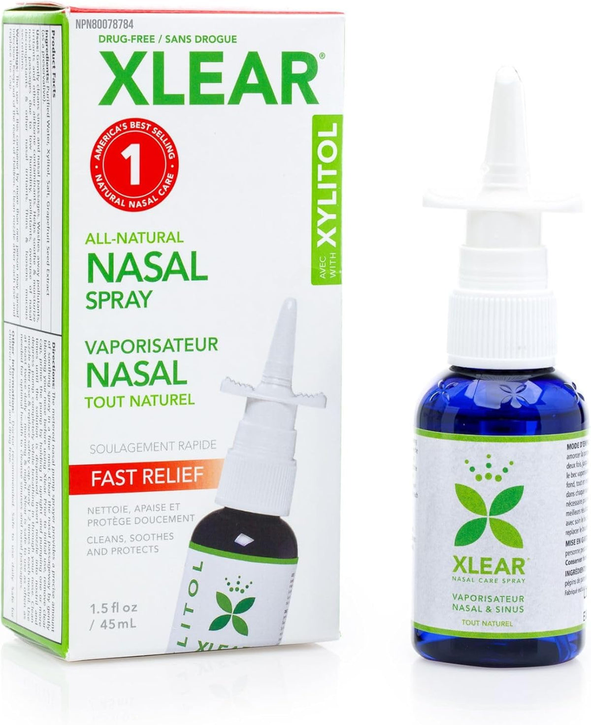 Xlear Xylitol Nasal Spray 45 mL