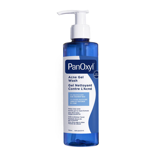 PanOxyl Acne Gel Wash 2% Salicylic Acid, 192 mL