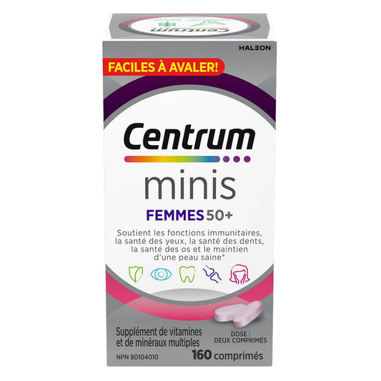 Centrum Minis Women 50+ Multivitamin Tablets, 160 Count