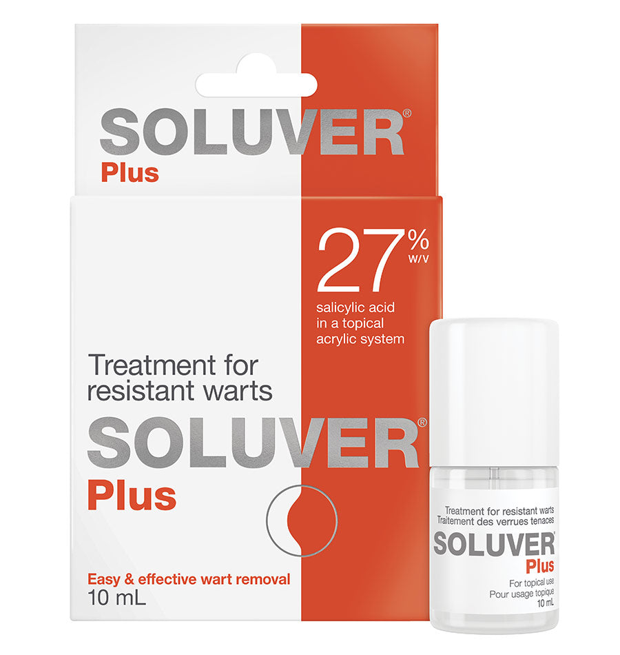 Soluver Plus Resistant Wart Treatment 10 mL