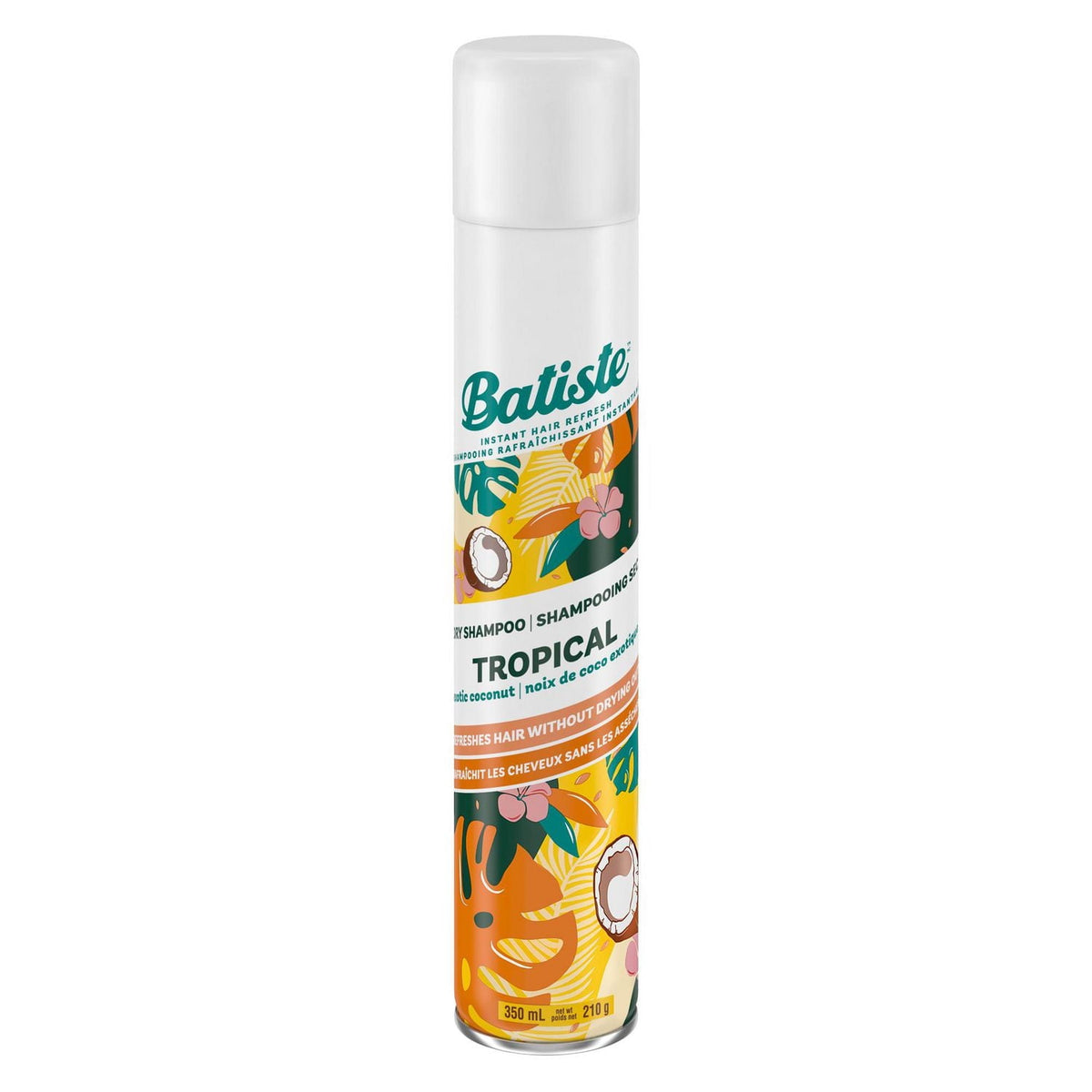 Batiste Tropical Dry Shampoo, 200 mL