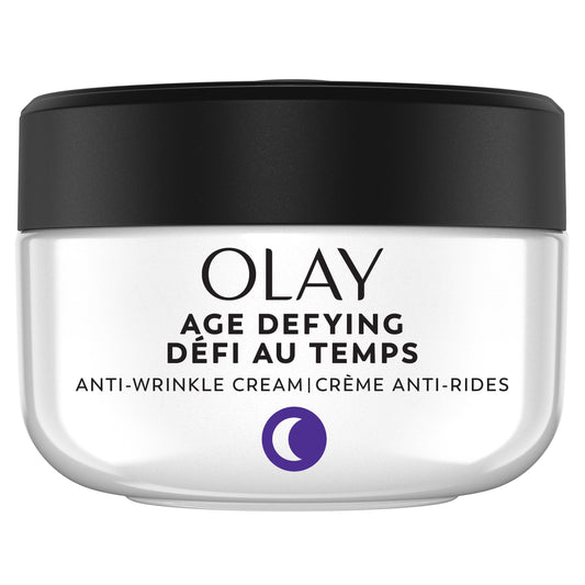 Olay Age Defying Anti-Wrinkle Night Cream, 60 mL