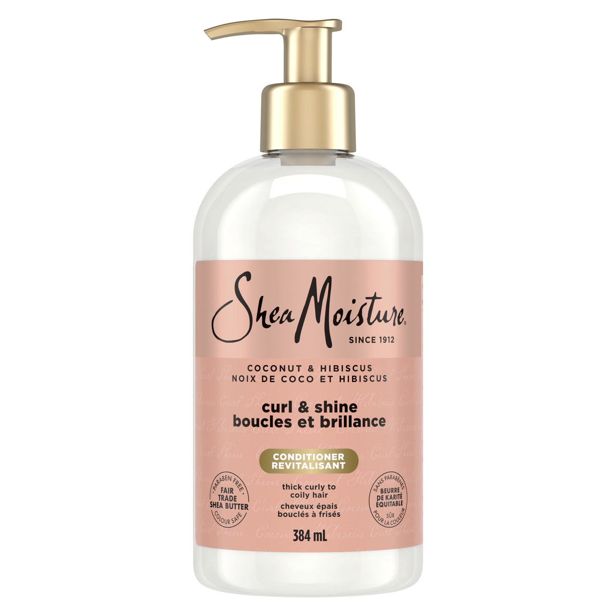SheaMoisture Coconut & Hibiscus Curl & Shine Conditioner, 384 mL