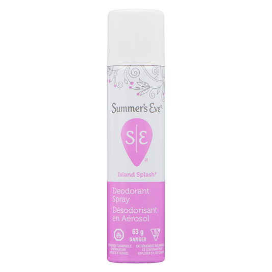 Summer's Eve Island Splash Deodorant Spray, 63 g