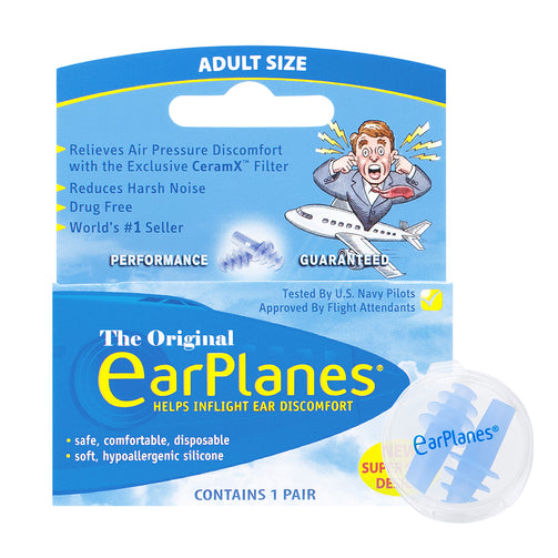 EarPlanes Adult Earplugs, 1 Pair