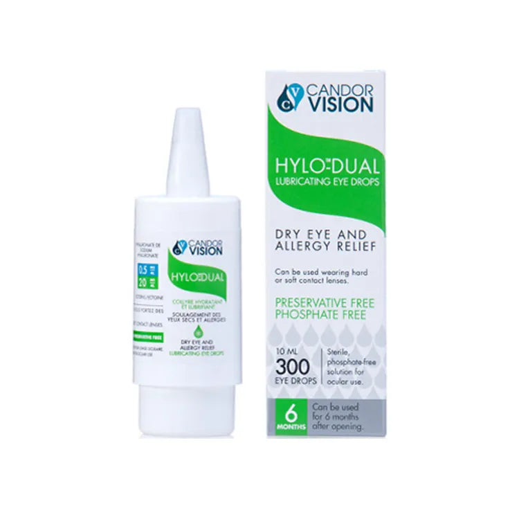 HYLO-DUAL Lubricating Eye Drops 10 mL