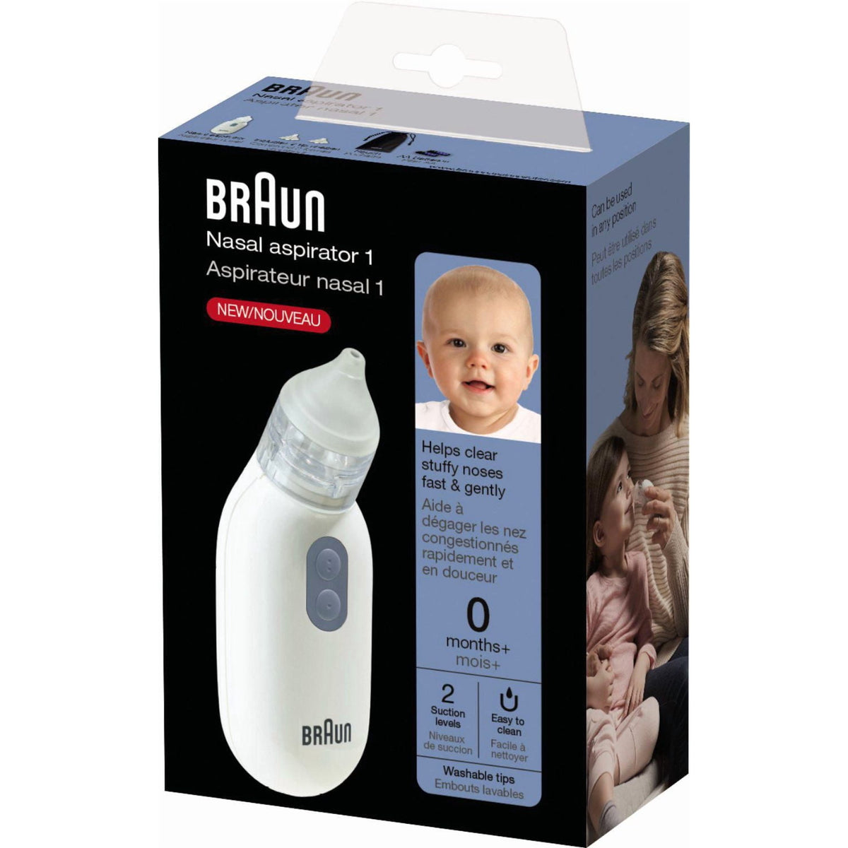 Braun Electric Nasal Aspirator BNA100CA, 1 Unit