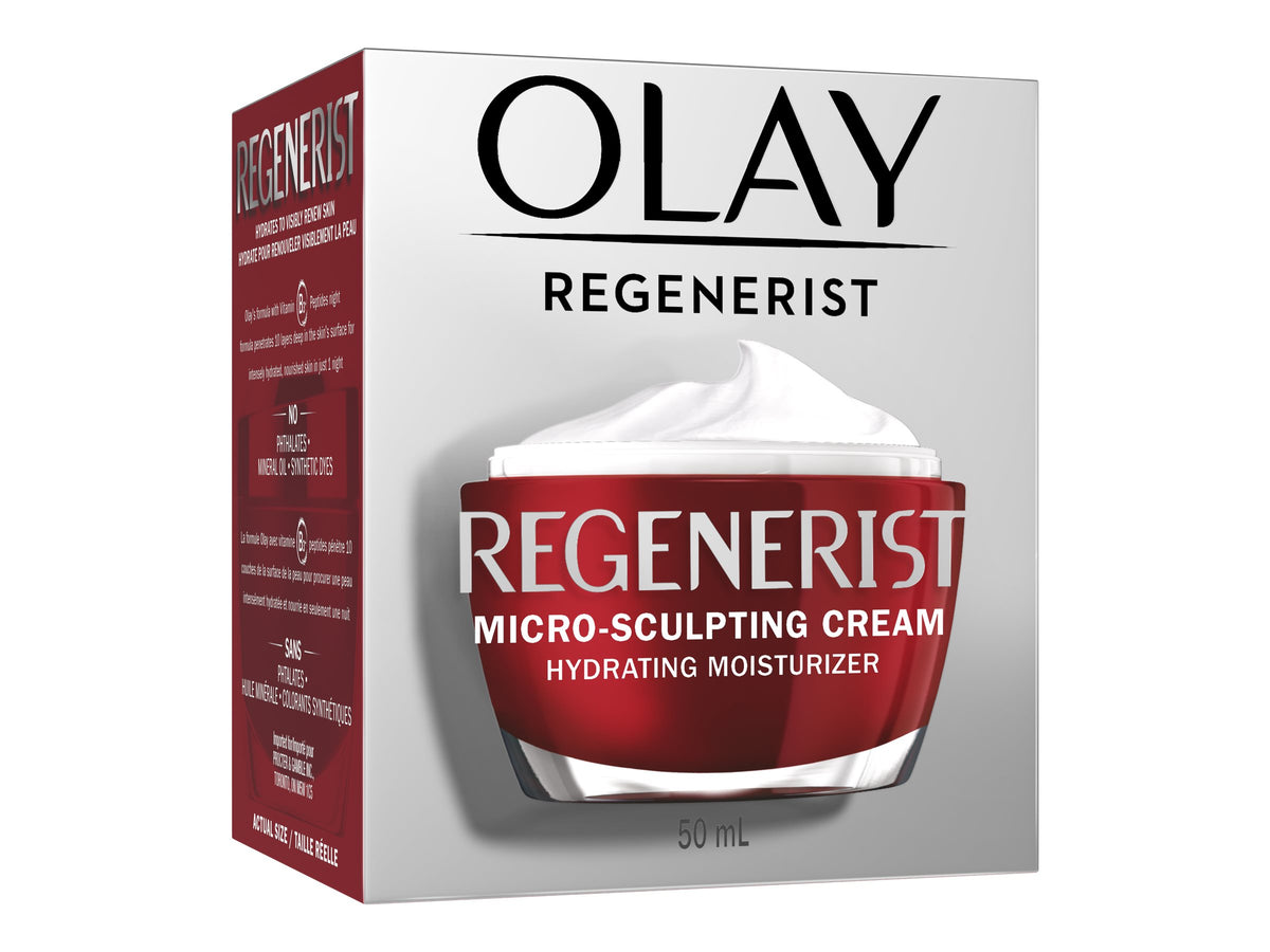 Olay Regenerist Micro-Sculpting Cream Face Moisturizer, 50 mL