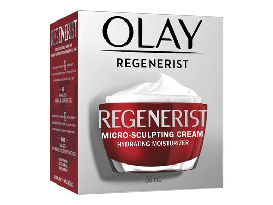 Olay Regenerist Micro-Sculpting Cream Face Moisturizer, 50 mL